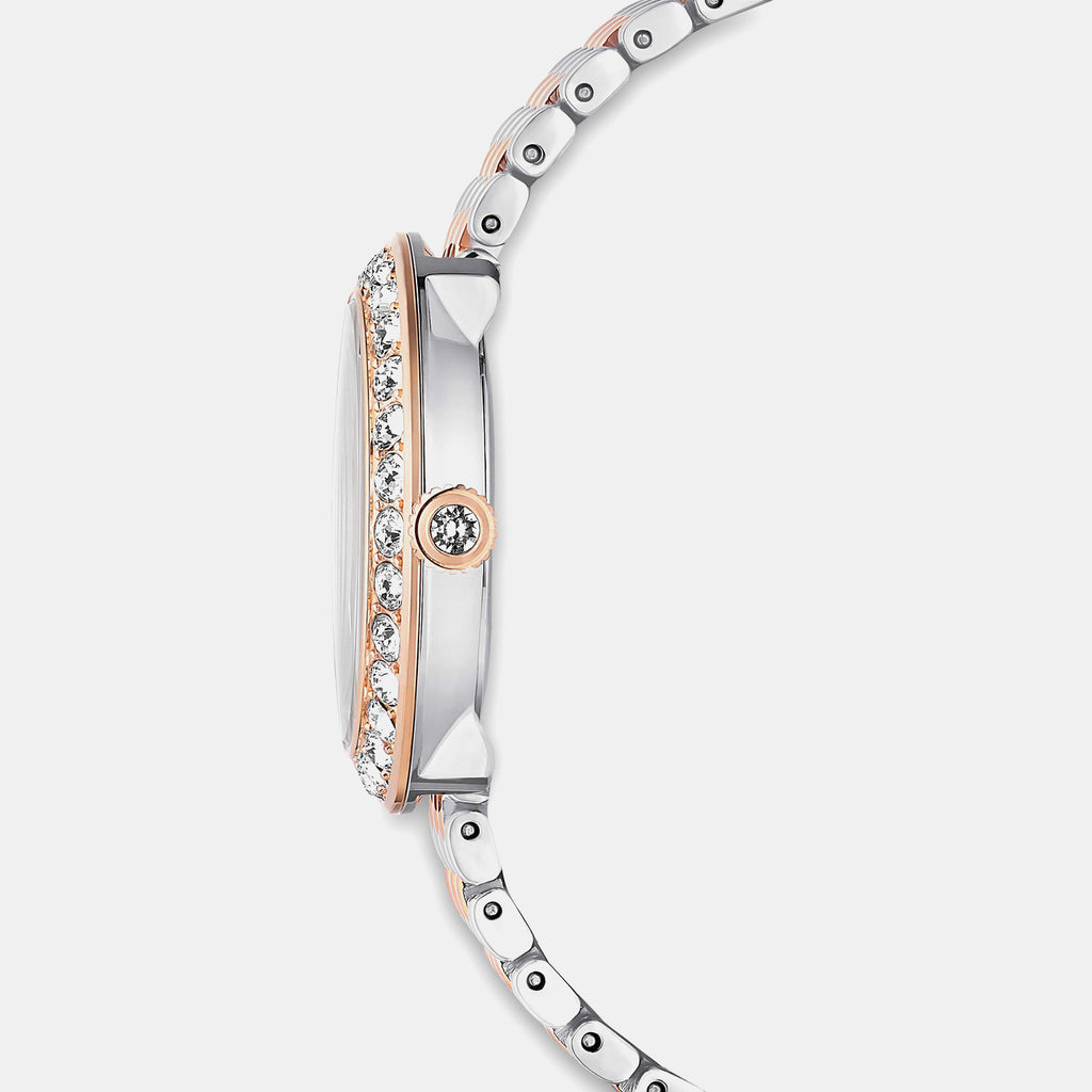 Matrix Women Quartz Silver Dial Analog Stainless Steel Watch 5672971