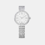 Matrix Women Quartz Silver Dial Analog Stainless Steel Watch 5673022