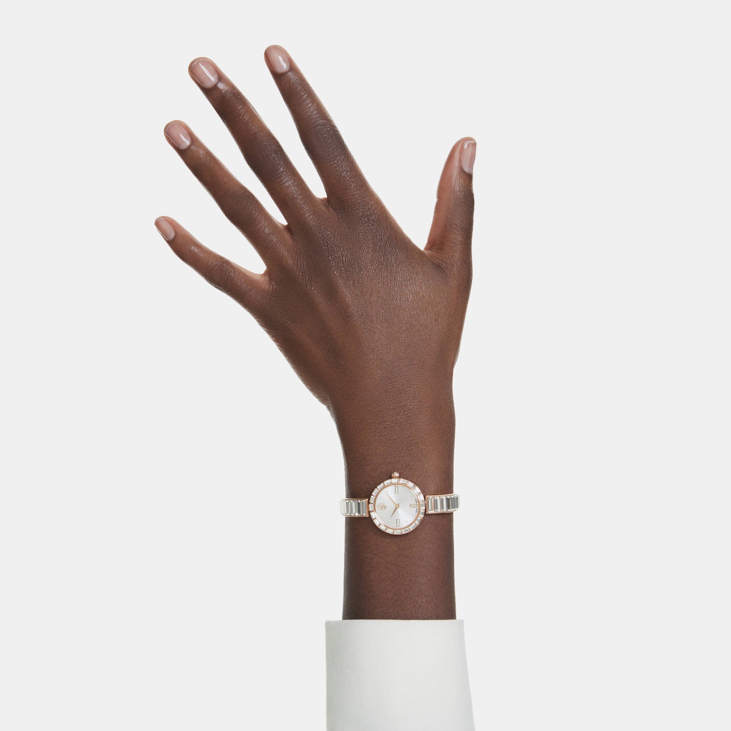 Matrix Women Quartz White Dial Analog Stainless Steel Watch 5677484