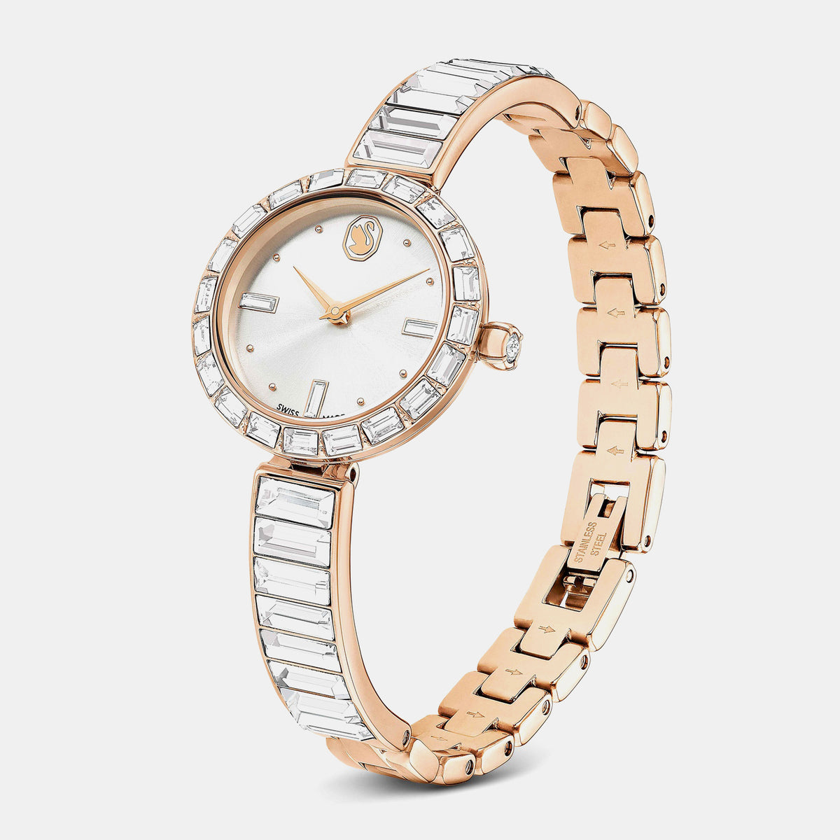 Matrix Women Quartz White Dial Analog Stainless Steel Watch 5677484