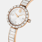 Matrix Women Quartz White Dial Analog Stainless Steel Watch 5677484