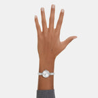 Matrix Women Quartz White Dial Analog Stainless Steel Watch 5677487