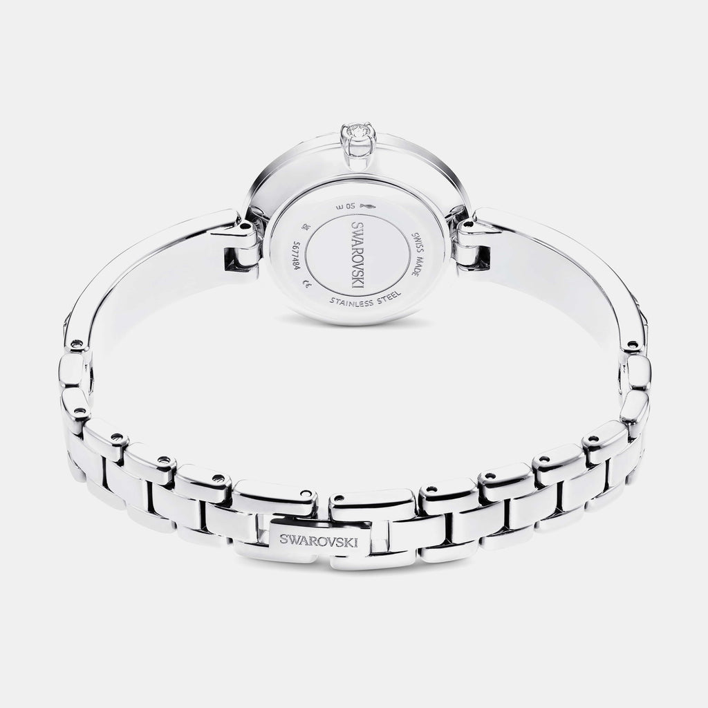 Matrix Women Quartz White Dial Analog Stainless Steel Watch 5677487