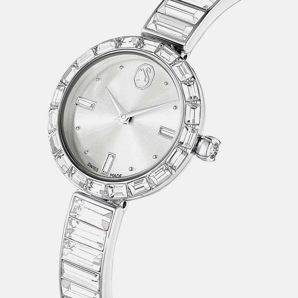 Matrix Women Quartz White Dial Analog Stainless Steel Watch 5677487