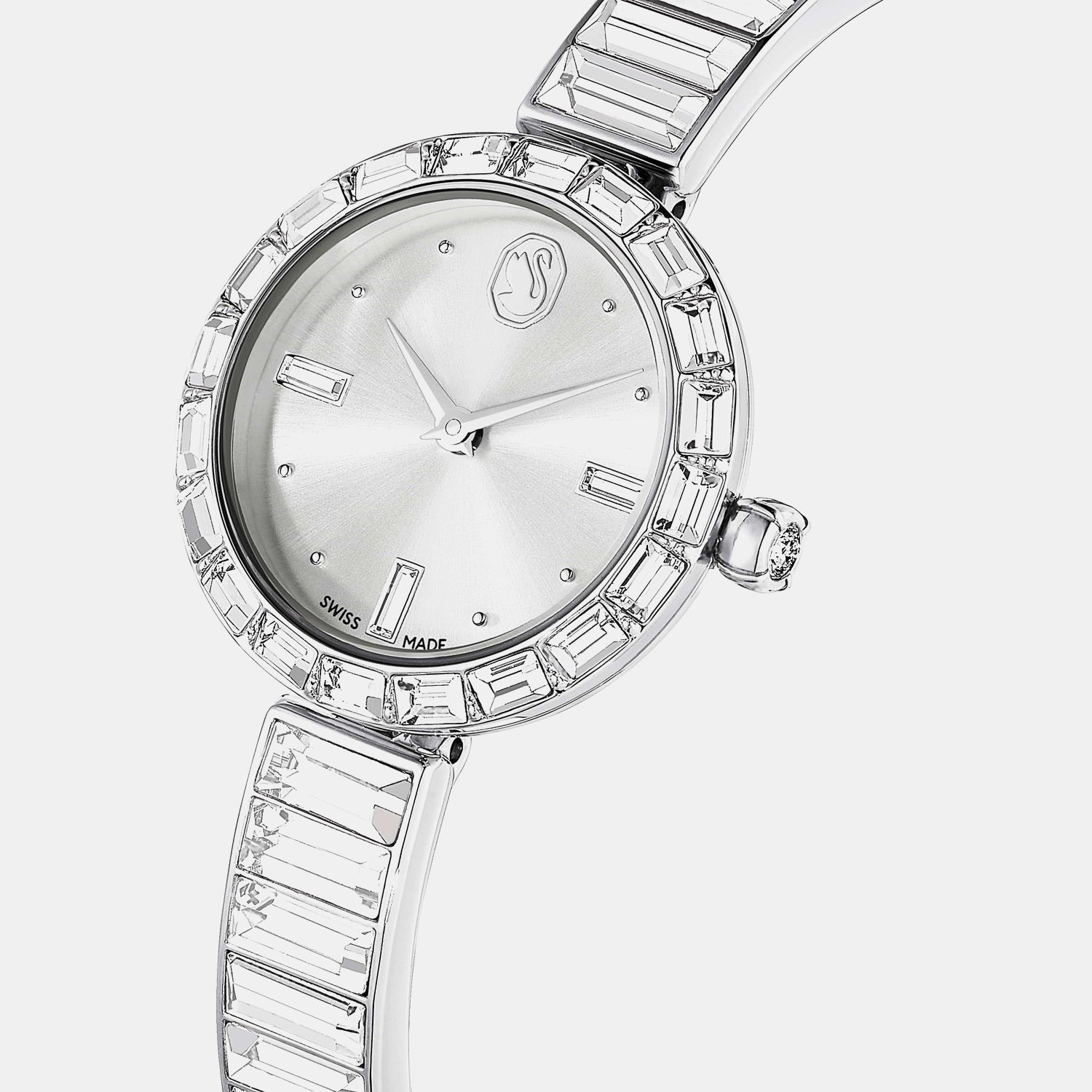 Matrix Women Quartz White Dial Analog Stainless Steel Watch 5677487