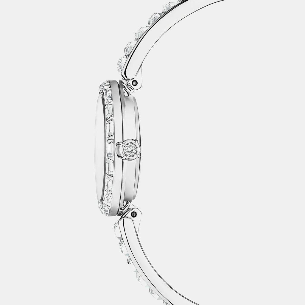 Matrix Women Quartz White Dial Analog Stainless Steel Watch 5677487