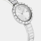 Matrix Women Quartz White Dial Analog Stainless Steel Watch 5677487