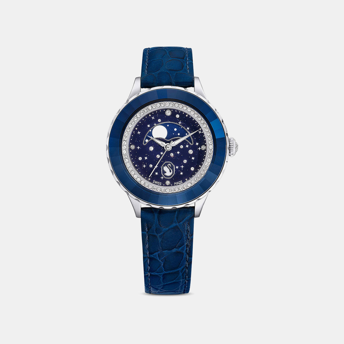Octea Women Quartz Blue Dial Analog Leather Watch 5677494