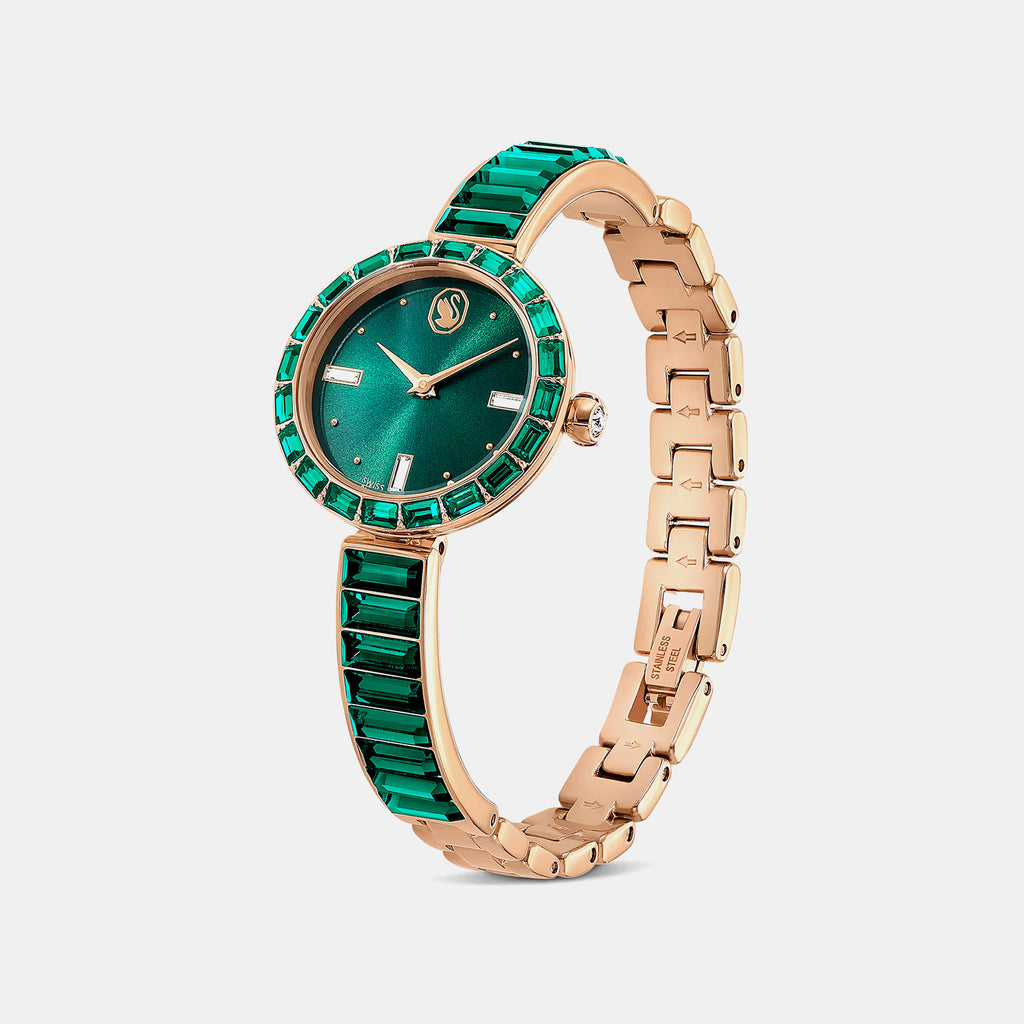 Matrix Women Quartz Green Dial Analog Metal Watch 5690808