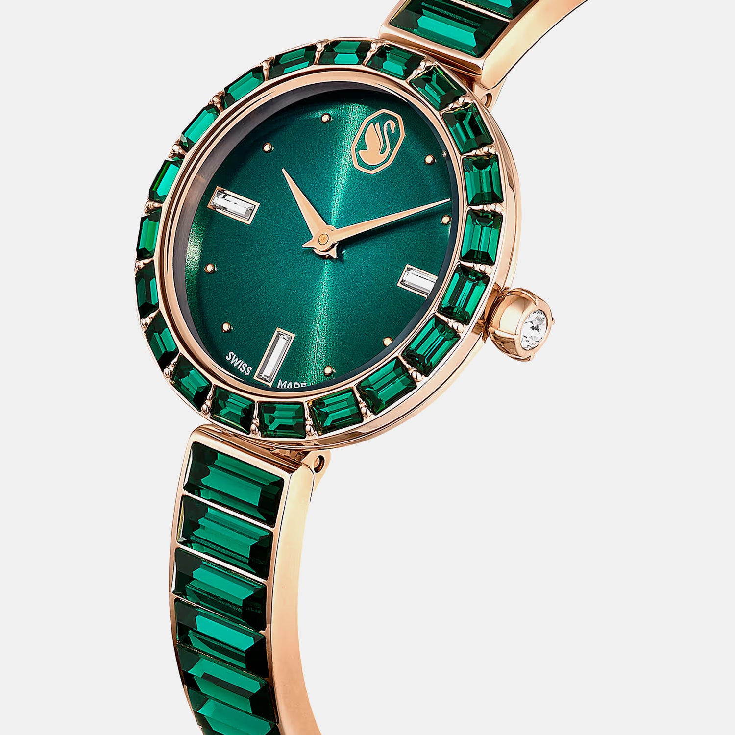 Matrix Women Quartz Green Dial Analog Metal Watch 5690808