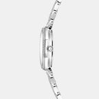 Dextera Women Quartz Silver Dial Analog Stainless Steel Watch 5698690
