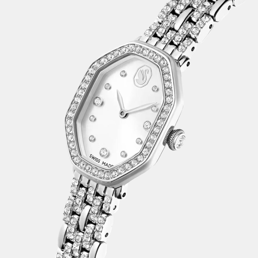 Dextera Women Quartz Silver Dial Analog Stainless Steel Watch 5698690