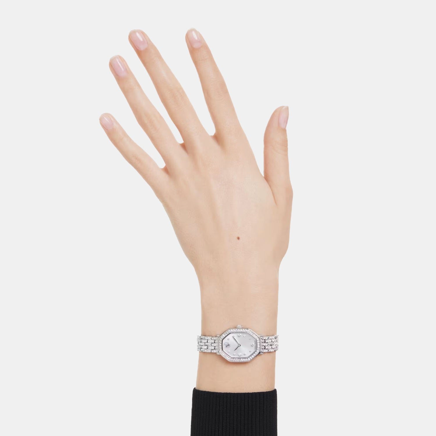 Dextera Women Quartz Silver Dial Analog Stainless Steel Watch 5698690