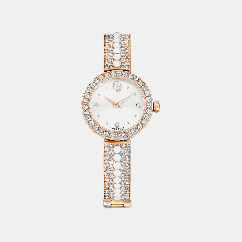 Matrix Women Quartz White Dial Analog Stainless Steel Watch 5705406