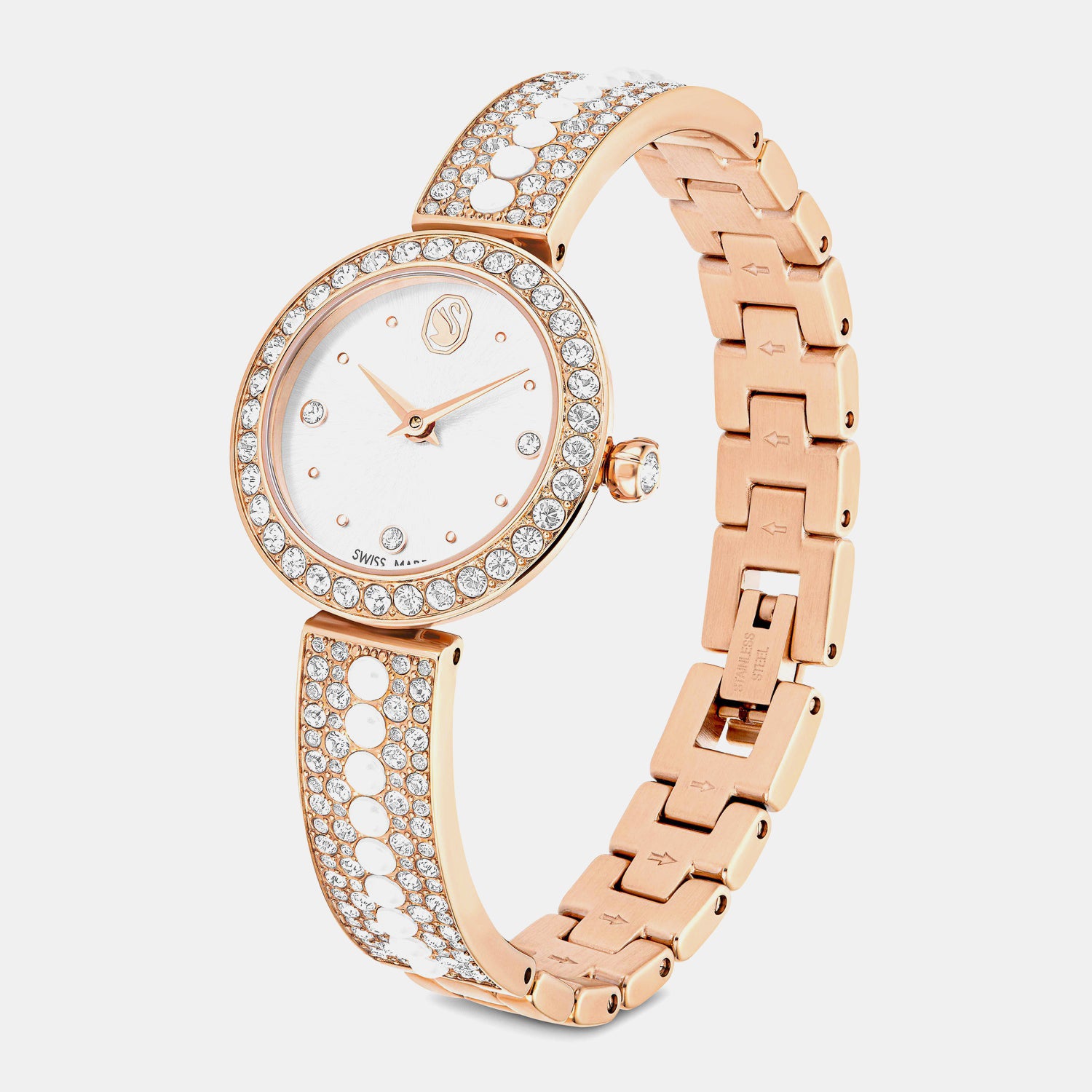 Matrix Women Quartz White Dial Analog Stainless Steel Watch 5705406