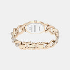 Dextera Women Quartz Silver Dial Analog Stainless Steel Watch 5711710