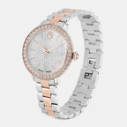Matrix Women Quartz Silver Dial Analog Stainless Steel Watch 5715028