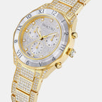 Dextera Men Quartz Silver Dial Chronograph Stainless Steel Watch 5715447
