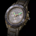 Dextera Men Quartz Silver Dial Chronograph Stainless Steel Watch 5715447