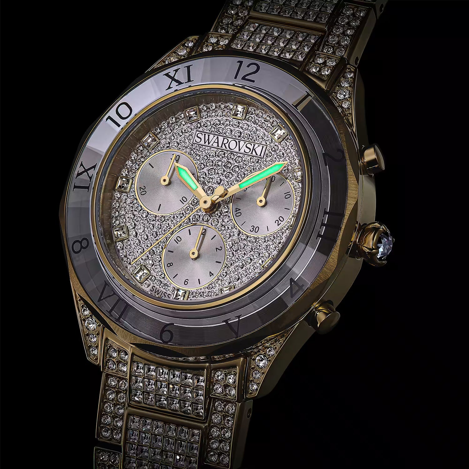Dextera Men Quartz Silver Dial Chronograph Stainless Steel Watch 5715447