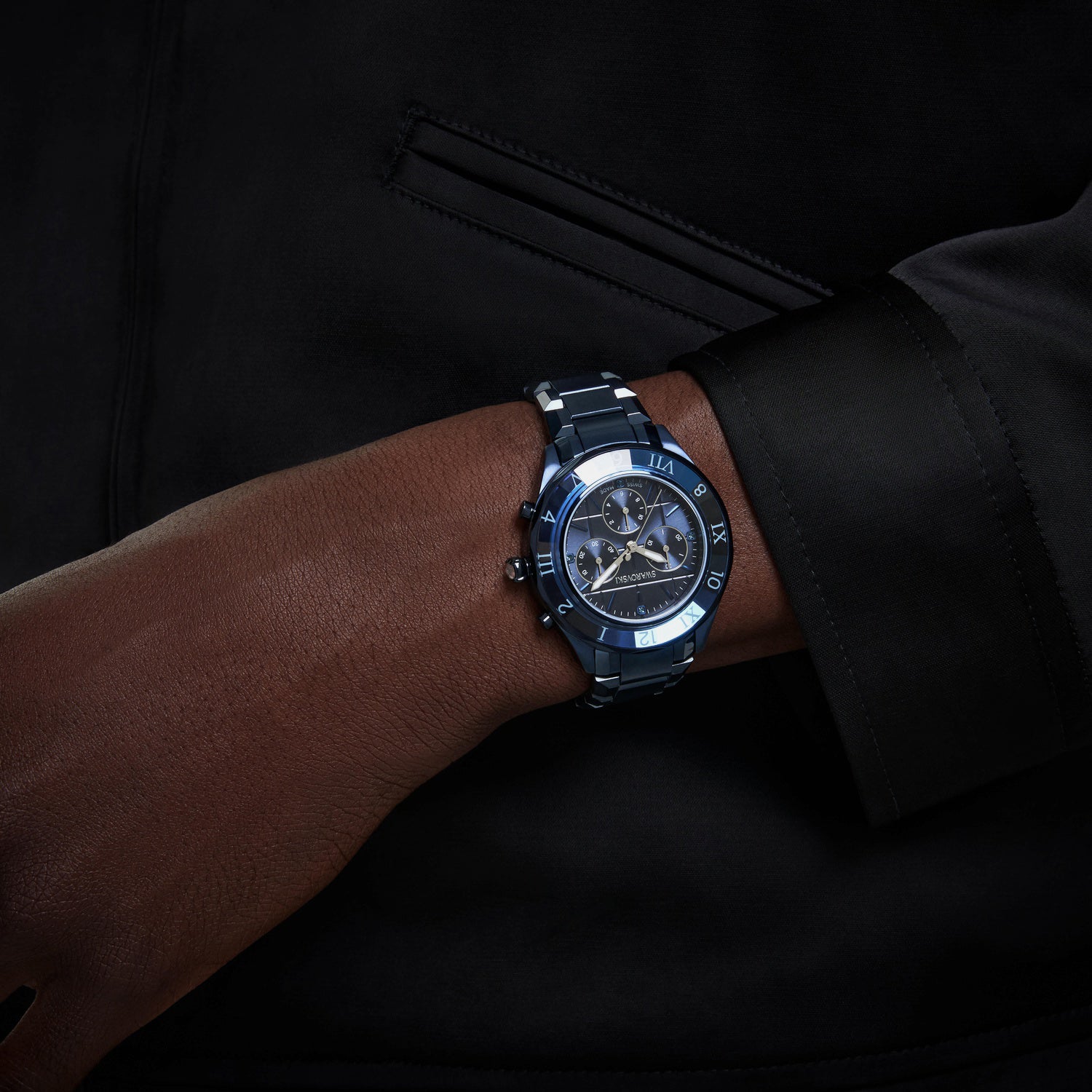 Dextera Women Quartz Blue Dial Analog Stainless Steel Watch 5715457