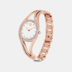 Hyperbola Women Quartz Silver Dial Analog Metal Watch 5715465