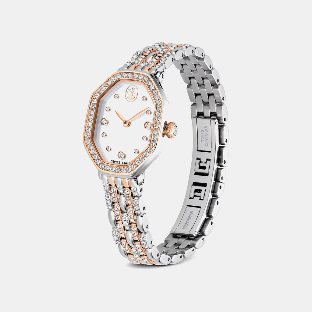 Dextera Women Quartz Silver Dial Analog Metal Watch 5715521