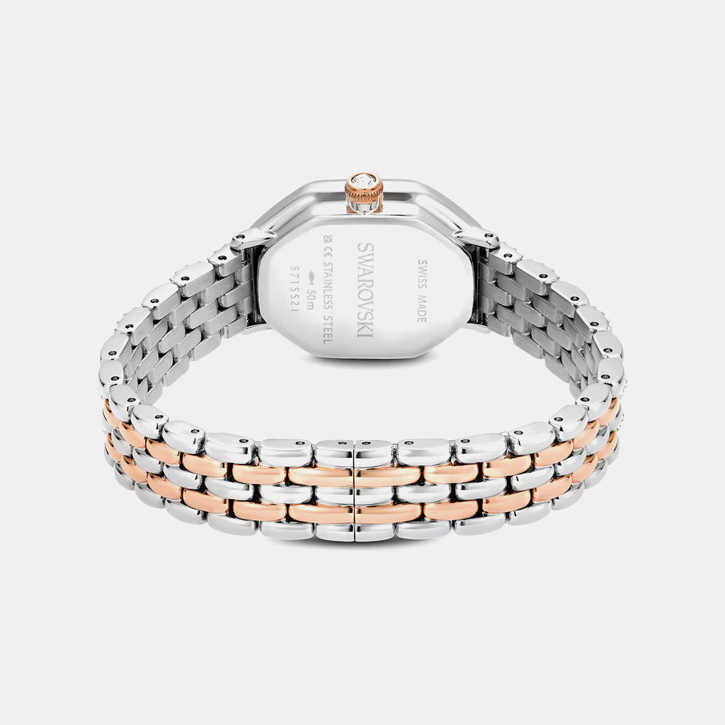 Dextera Women Quartz Silver Dial Analog Metal Watch 5715521