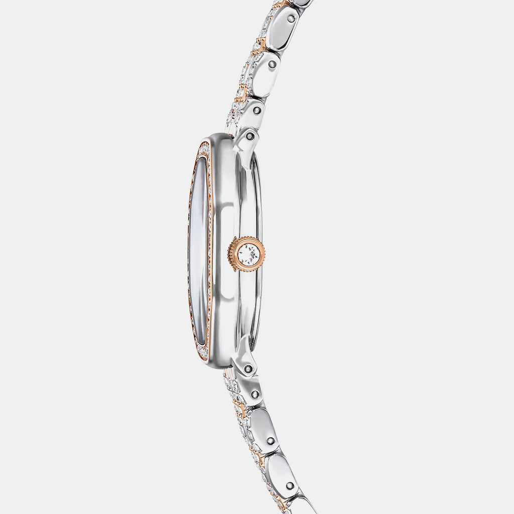 Dextera Women Quartz Silver Dial Analog Metal Watch 5715521