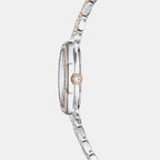 Dextera Women Quartz Silver Dial Analog Metal Watch 5715521