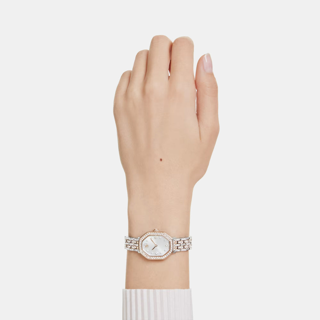 Dextera Women Quartz Silver Dial Analog Metal Watch 5715521