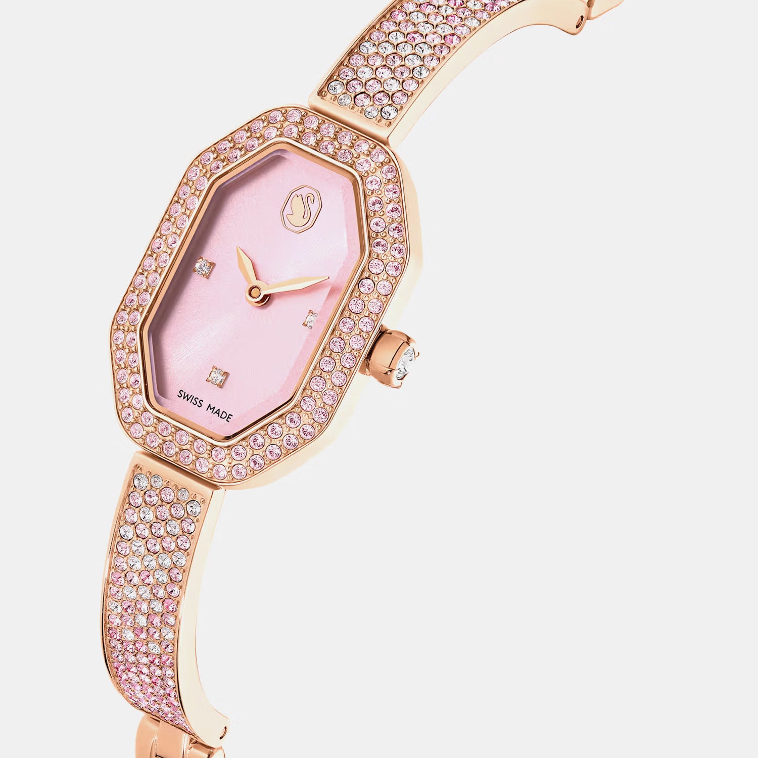 Dextera Women Quartz Pink Dial Analog Stainless Steel Watch 5717588