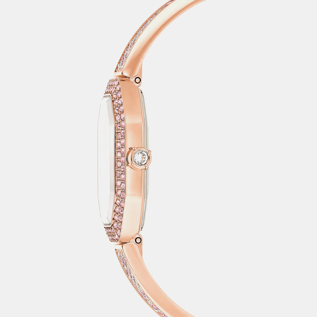 Dextera Women Quartz Pink Dial Analog Stainless Steel Watch 5717588