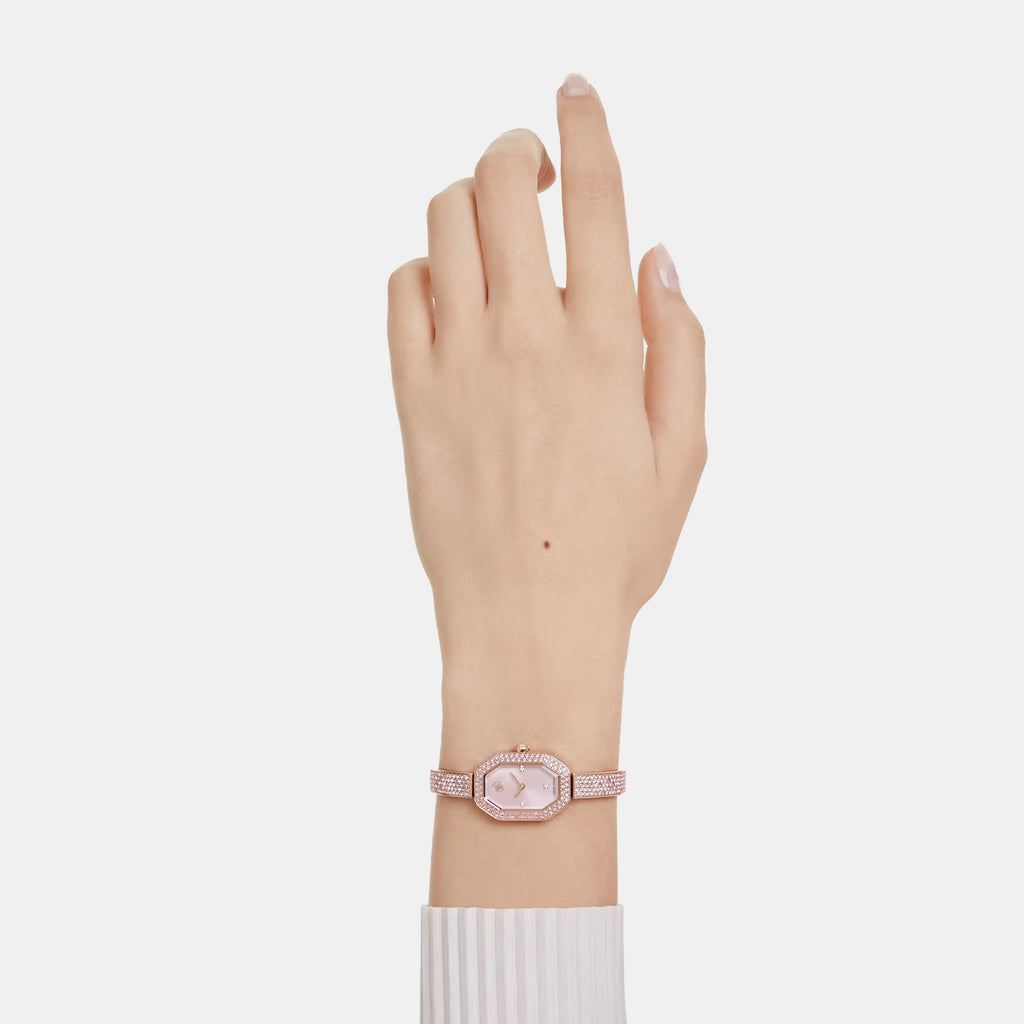 Dextera Women Quartz Pink Dial Analog Stainless Steel Watch 5717588