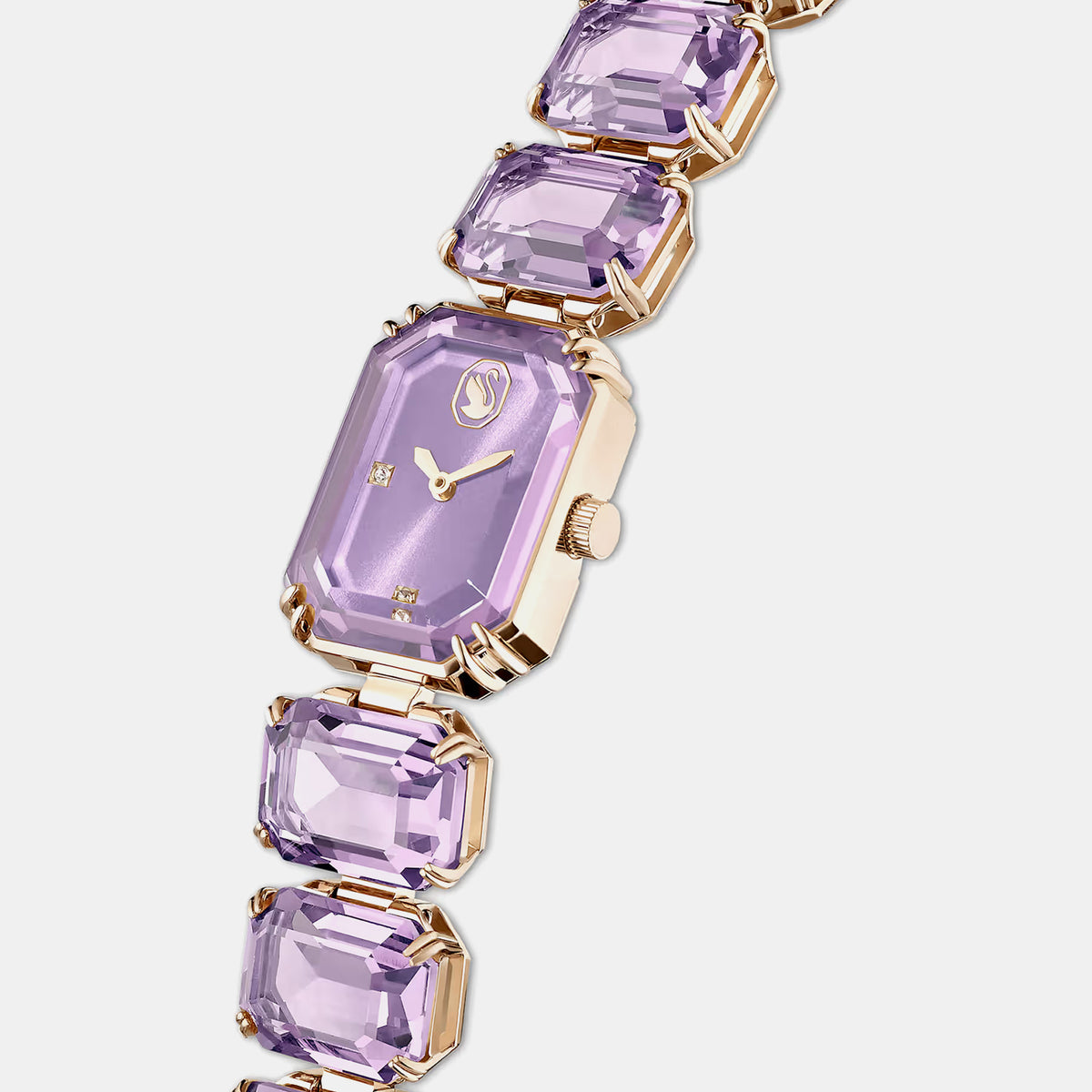 Millenia Women Quartz Purple Dial Analog Stainless Steel Watch 5722364