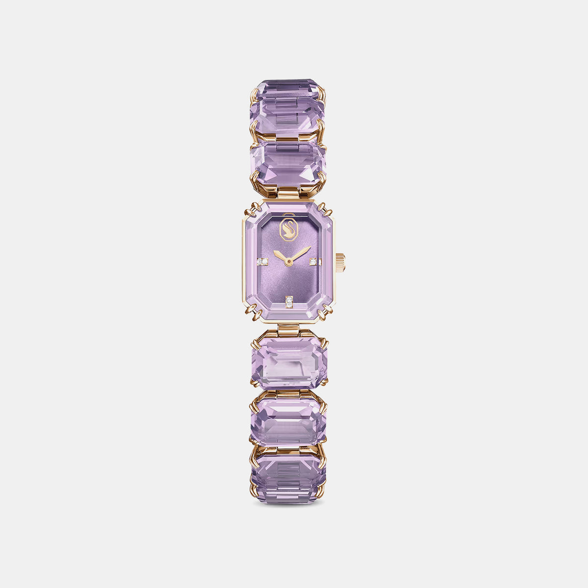 Millenia Women Quartz Purple Dial Analog Stainless Steel Watch 5722364