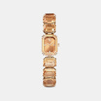 Millenia Women Quartz Brown Dial Analog Stainless Steel Watch 5729841
