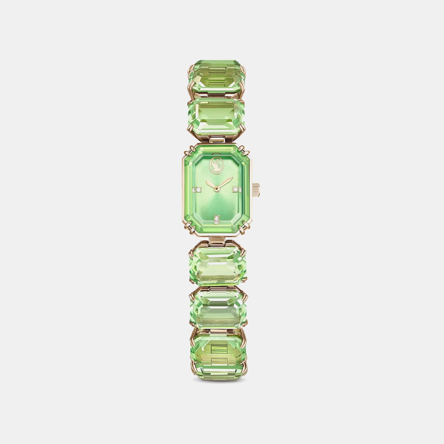 Millenia Women Quartz Green Dial Analog Stainless Steel Watch 5729842
