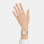 Crystalline Aura Women Quartz Silver Dial Analog Metal Watch 5730140