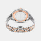 Crystalline Aura Women Quartz White Dial Analog Metal Watch 5730162