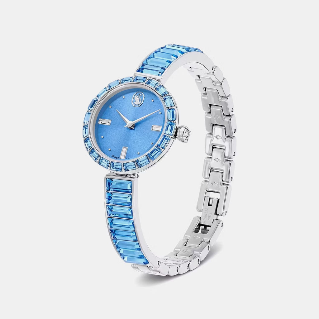 Matrix Women Quartz Blue Dial Analog Stainless Steel Watch 5730172