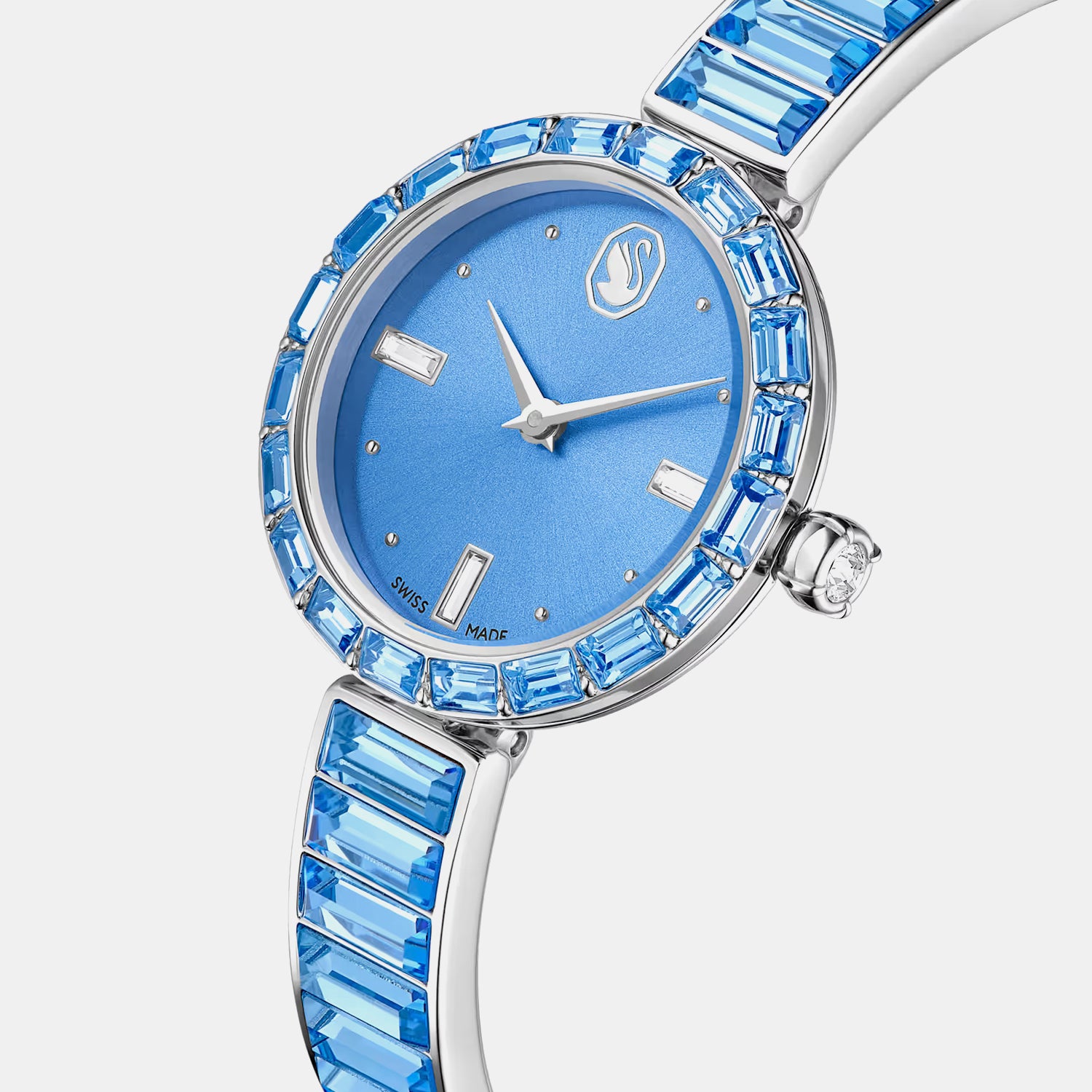 Matrix Women Quartz Blue Dial Analog Stainless Steel Watch 5730172