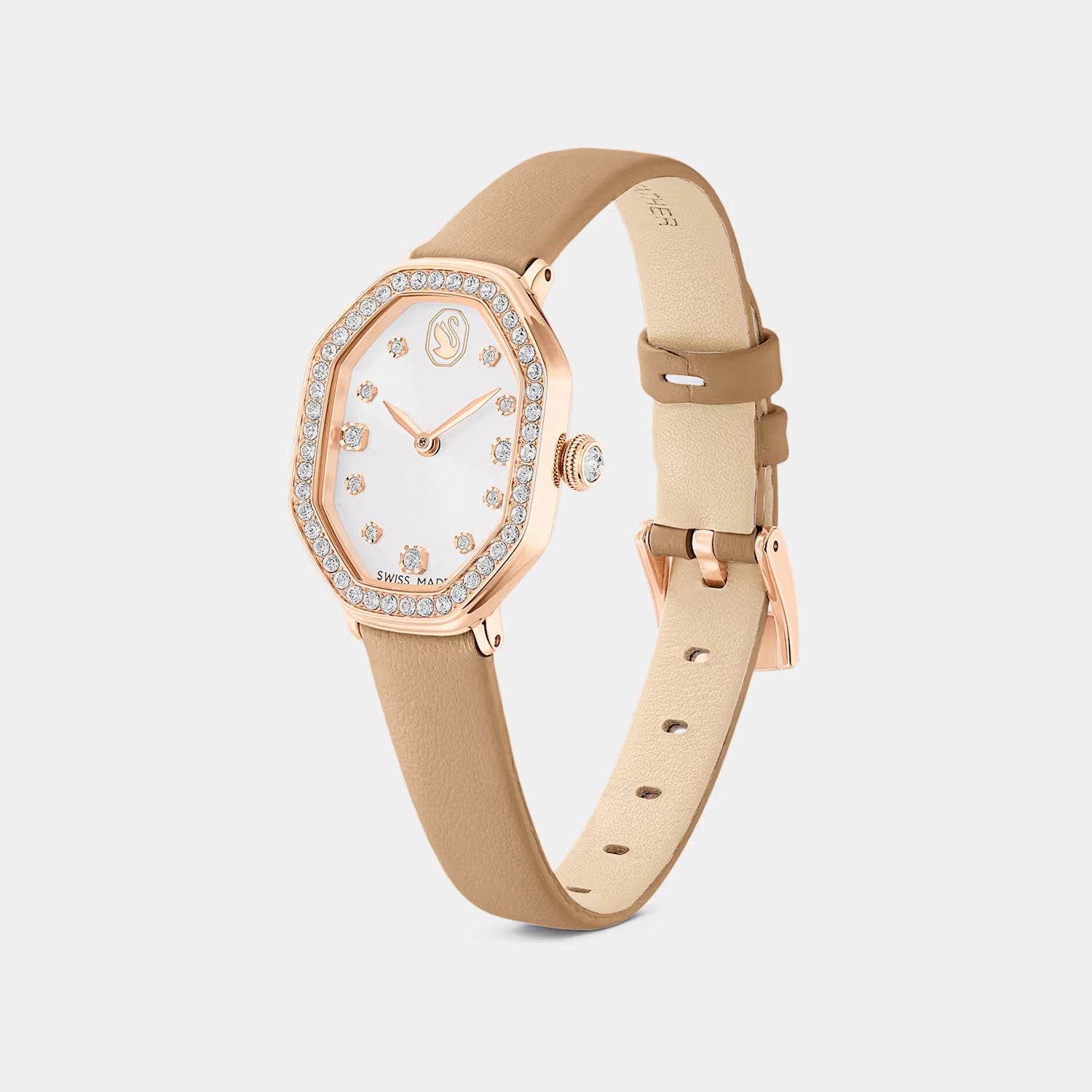 Dextera Women Quartz White Dial Analog Leather Watch 5730184