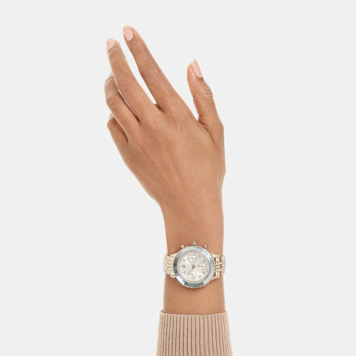 Octea Women Quartz Silver Dial Chronograph Stainless Steel Watch 5730194