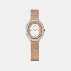 Matrix Women Quartz Silver Dial Analog Stainless Steel Watch 5732497