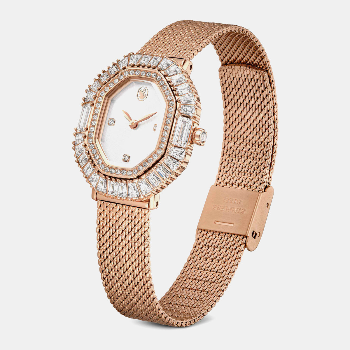 Matrix Women Quartz Silver Dial Analog Stainless Steel Watch 5732497