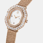 Matrix Women Quartz Silver Dial Analog Stainless Steel Watch 5732497