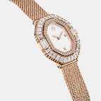 Matrix Women Quartz Silver Dial Analog Stainless Steel Watch 5732497