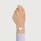 Sublima Women Quartz Beige Dial Analog Metal Watch 5734633