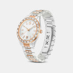 Matrix Women Quartz Silver Dial Analog Metal Watch 5734663